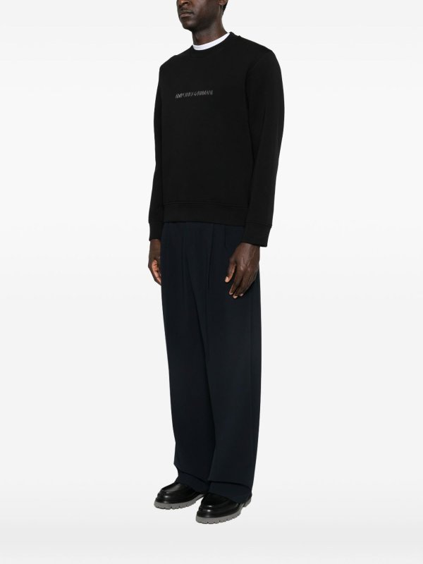 The Best Shops EMPORIO ARMANI: スウェット＆セーター - スウェットシャツ/セーター - 黒