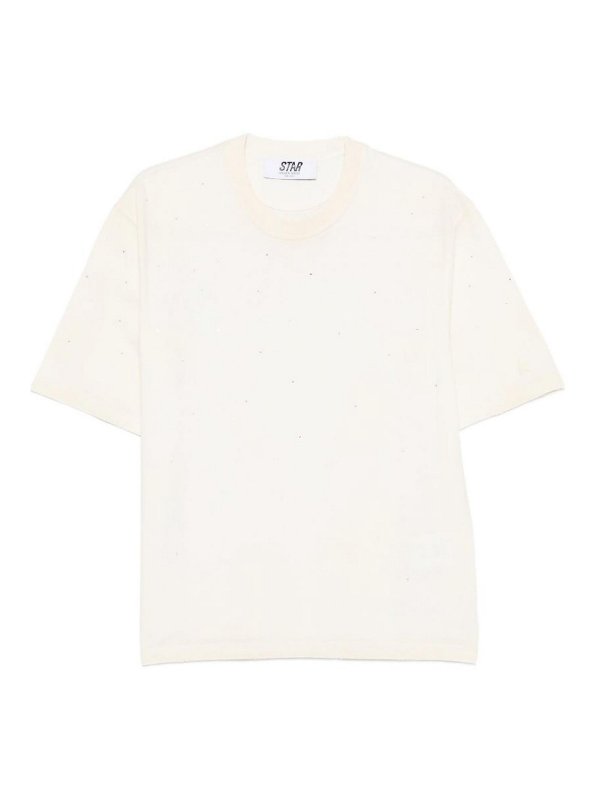 GOLDEN GOOSE: T-shirts - T-Shirt - Weiß