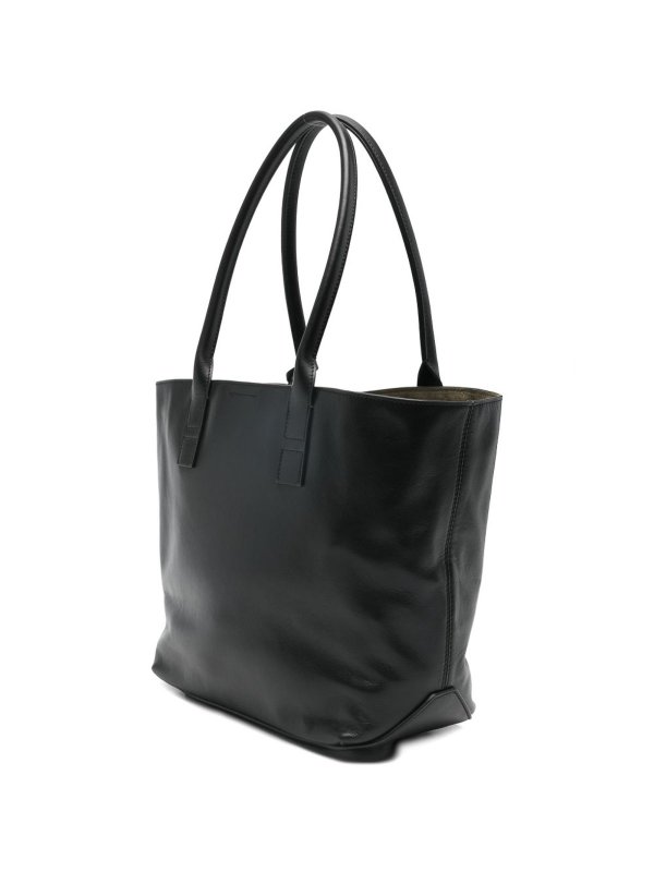HOGAN: totes bags online - Small Leather Tote Bag