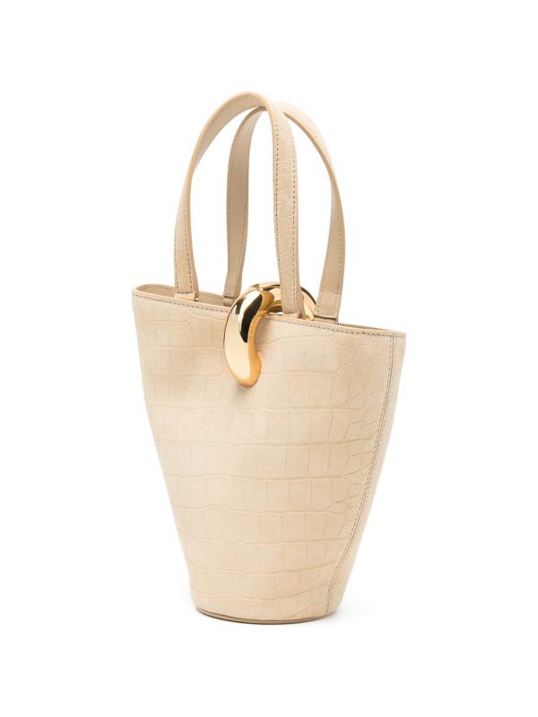 JACQUEMUS buy online Le Petit Bambola Leather Bucket Bag