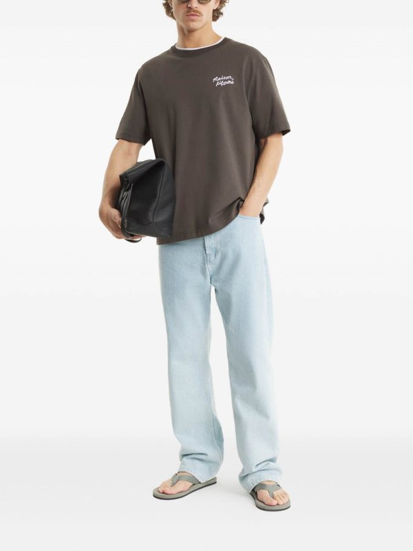 MAISON KITSUNÉ buy online T-Shirt - Marron