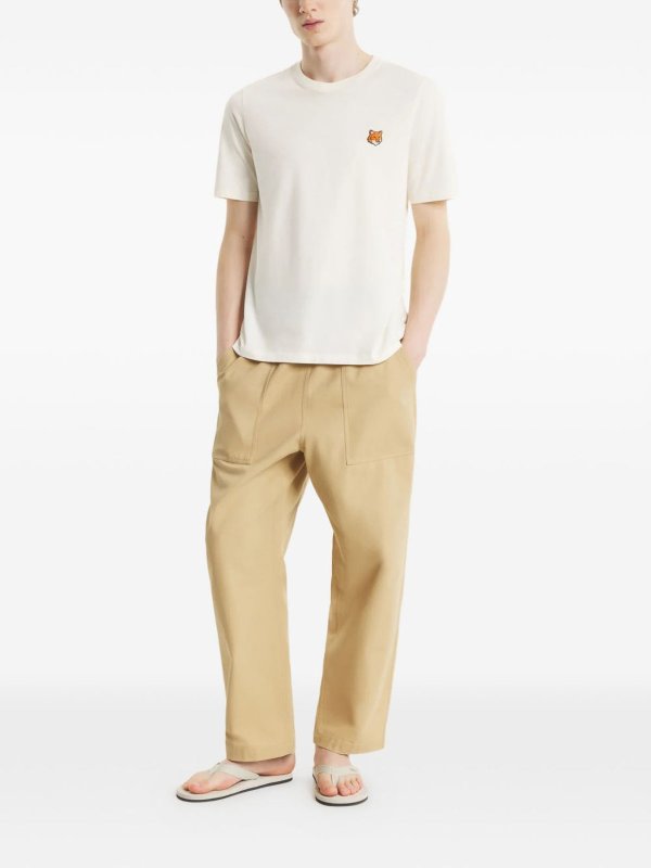 The Best Shops MAISON KITSUNÉ: Camisetas - Camiseta - Beis