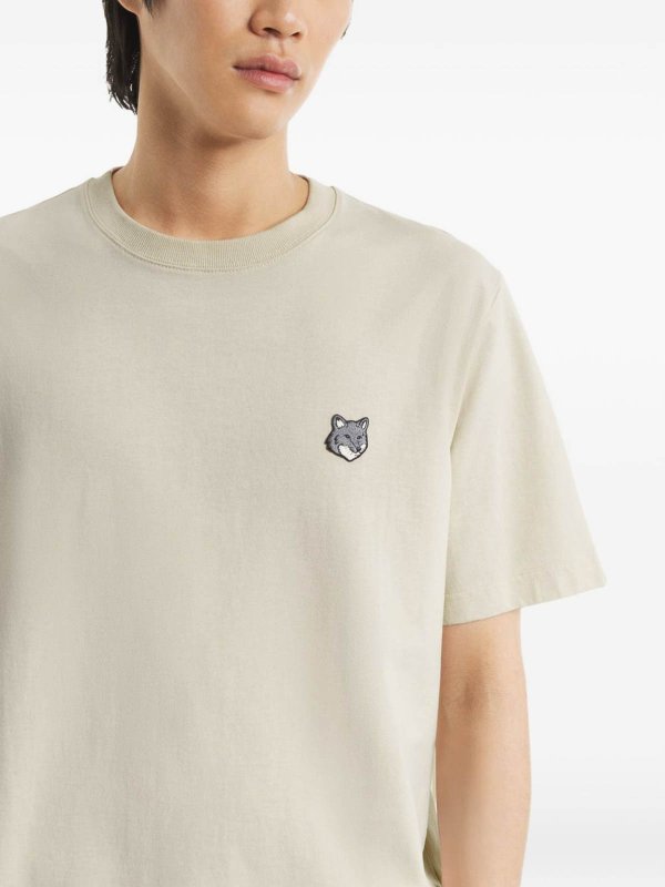 MAISON KITSUNÉ buy online Camiseta - Beis