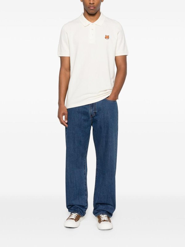 The Best Shops MAISON KITSUNÉ: Polos  - Polo - Beige