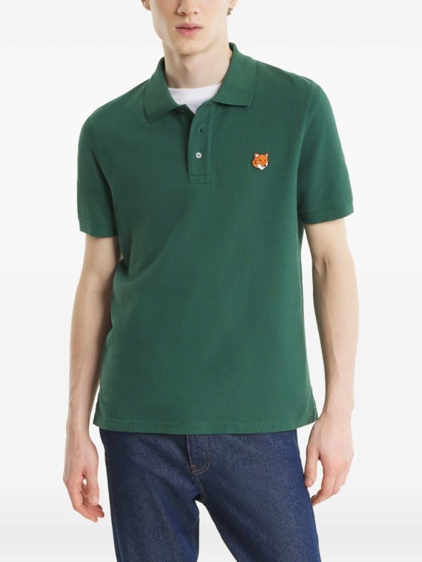 Polo - Vert shop online: MAISON KITSUNÉ