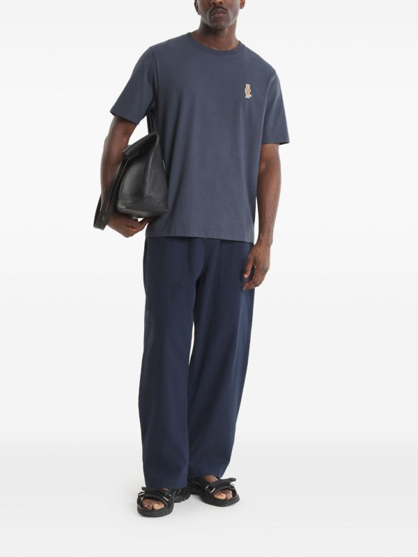 The Best Shops MAISON KITSUNÉ: Camisetas - Camiseta - Azul