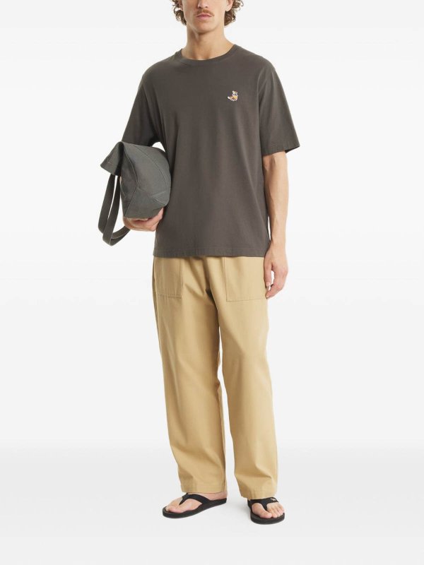 MAISON KITSUNÉ: Camisetas online - Camiseta - Marrón