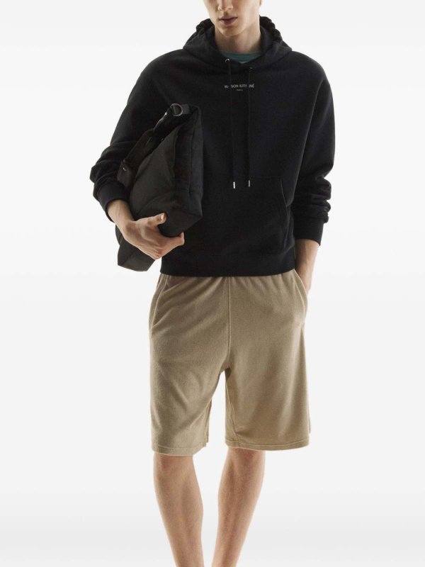 The Best Shops MAISON KITSUNÉ: Sweatshirts & Sweaters - Logo Cotton Hoodie