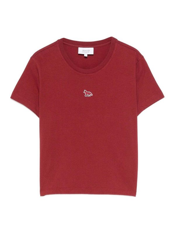 MAISON KITSUNÉ: Camisetas - Camiseta - Azul