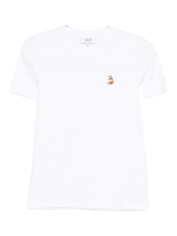 MAISON KITSUNÉ: Camisetas - Camiseta - Blanco