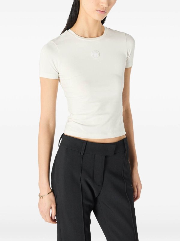 MARINE SERRE: T-shirts online - T-Shirt - Weiß