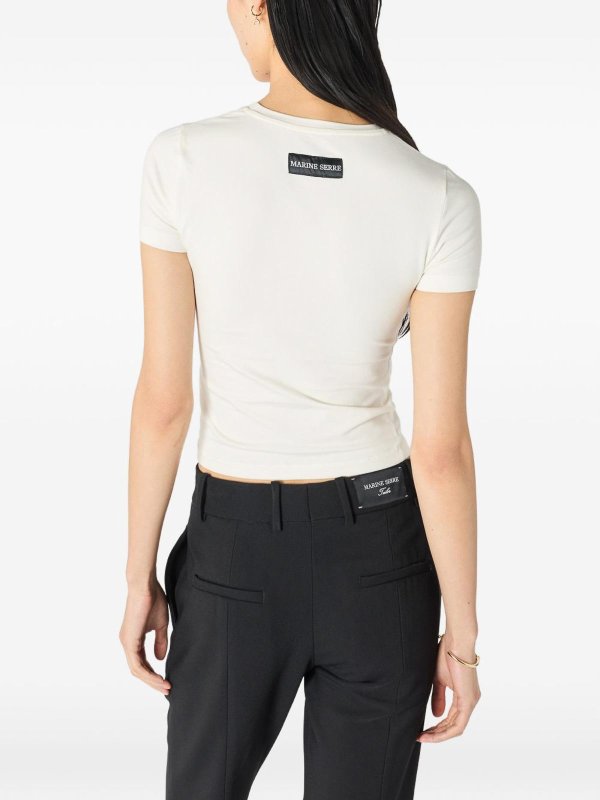 T-Shirt - Weiß Replica 
online: MARINE SERRE