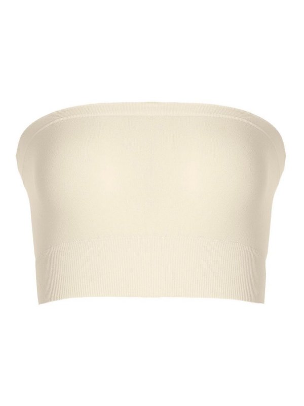 WOLFORD: Tops y camisetas sin mangas - Top - Blanco