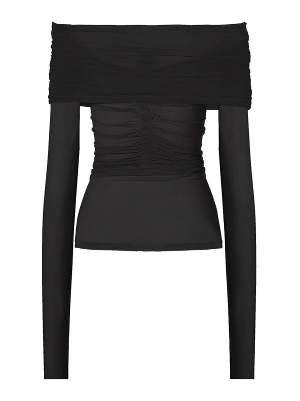 The Best Shops WOLFORD: Tops & Tank tops - Off-Shoulder Top