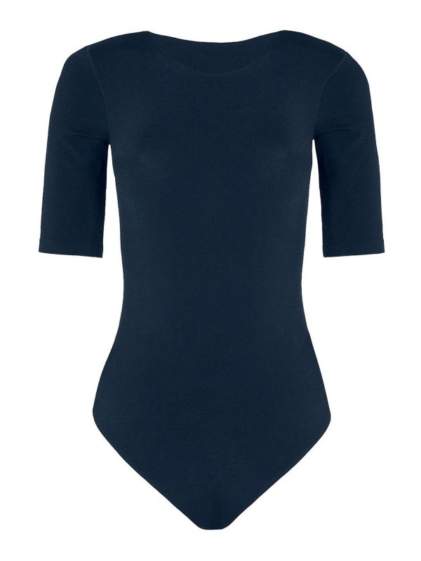 WOLFORD: トップス＆タンクトップ - トップ/タンクトップ - ブルー