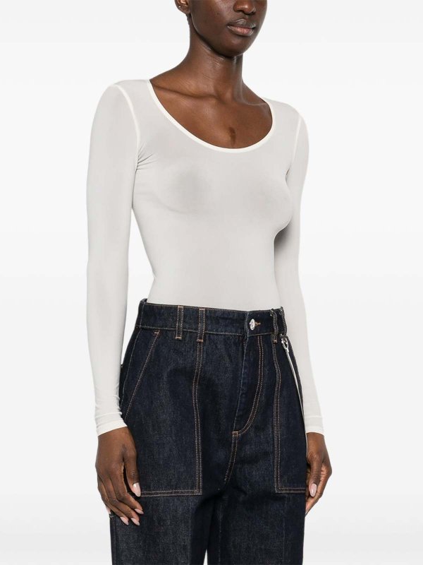 トップ/タンクトップ - 白 Replica 
online: WOLFORD