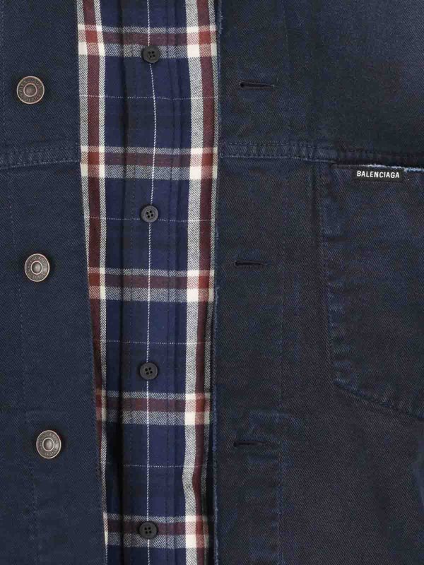 BALENCIAGA: カジュアルジャケット online - カジュアルジャケット - ブルー