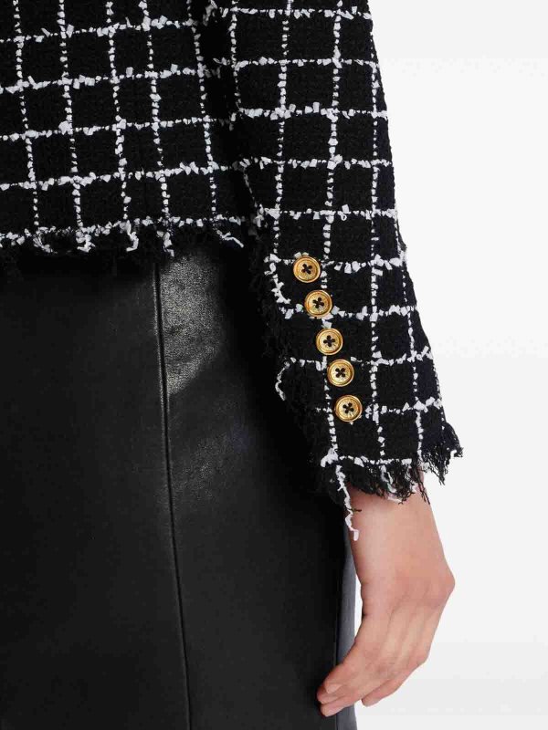 Balmain: casual jackets online - Tweed Jacket
