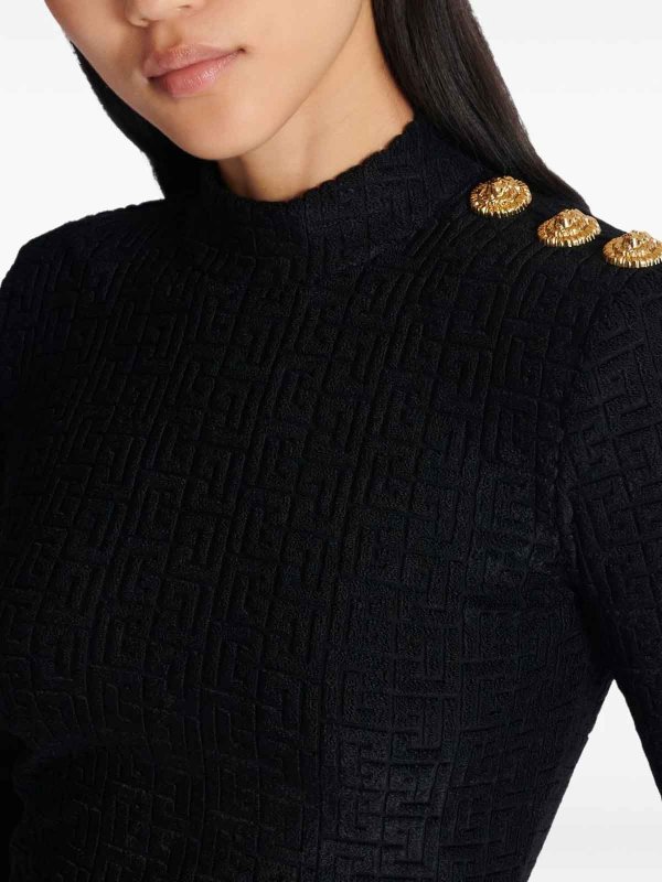 Top - Negro shop online: Balmain