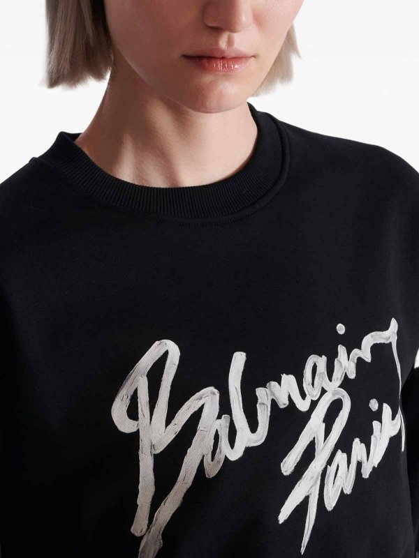 Sudadera - Negro shop online: Balmain
