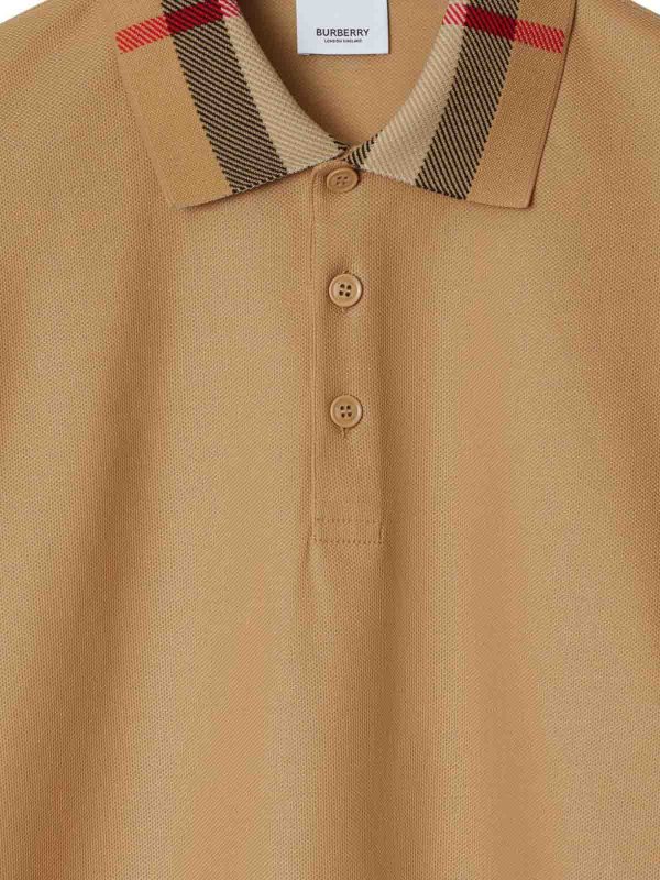 BURBERRY: Polos online - Polo - Beis