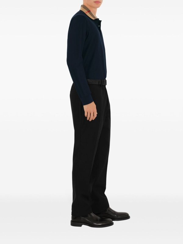 BURBERRY: Polos online - Polo - Azul