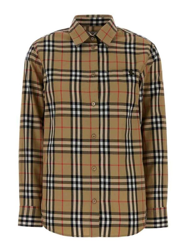 BURBERRY: Hemden - Hemd - Beige