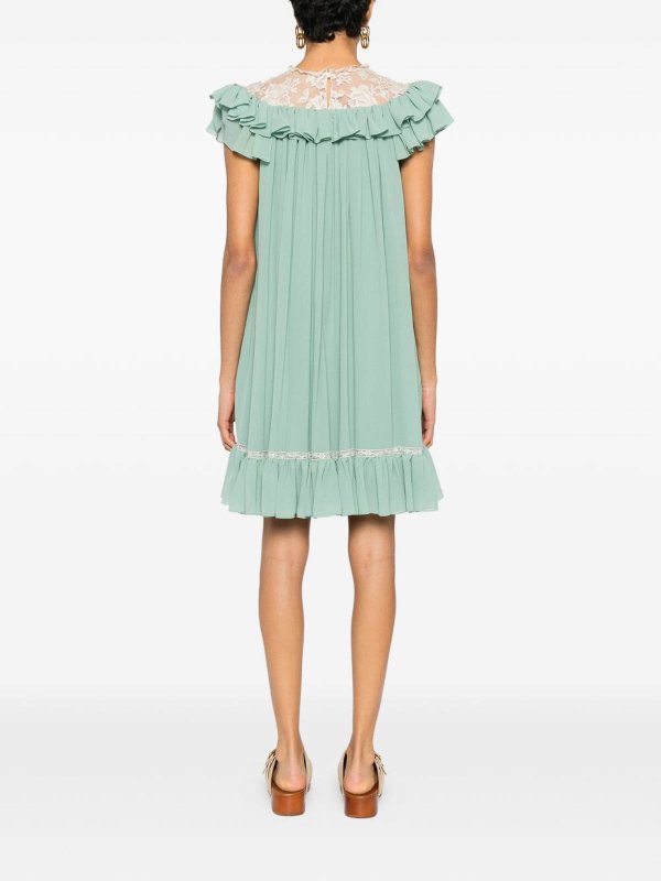 Miniabito in seta shop online: CHLOE