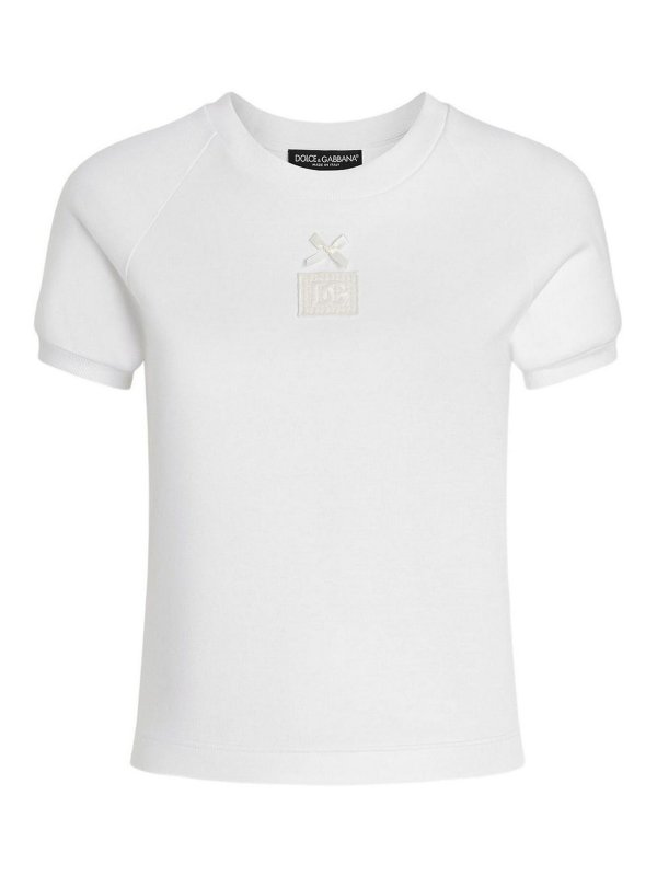 DOLCE & GABBANA: シャツ - シャツ - 白