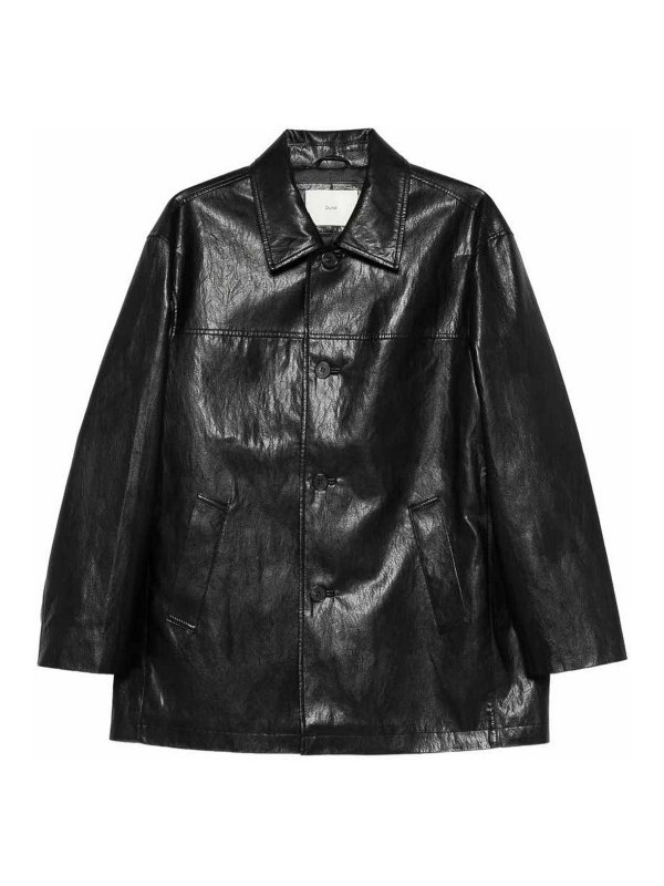 DUNST: leather jacket - Vegan Leather Jacket