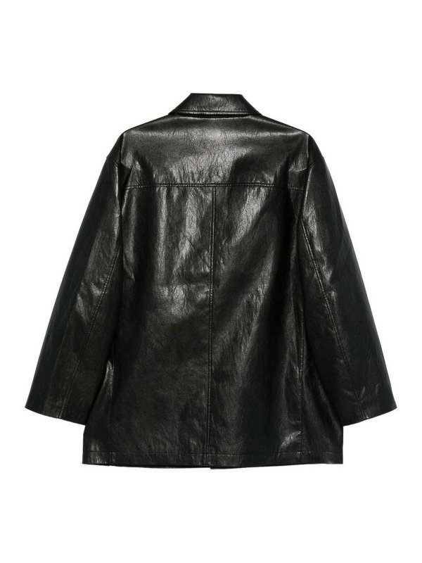 DUNST: leather jacket online - Vegan Leather Jacket