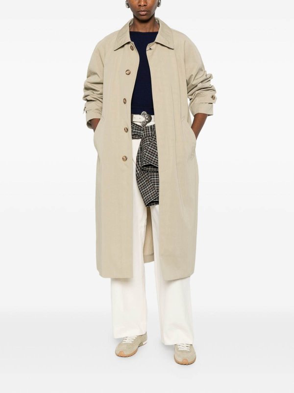 DUNST: cappotti al ginocchio online - Cappotto in misto cotone