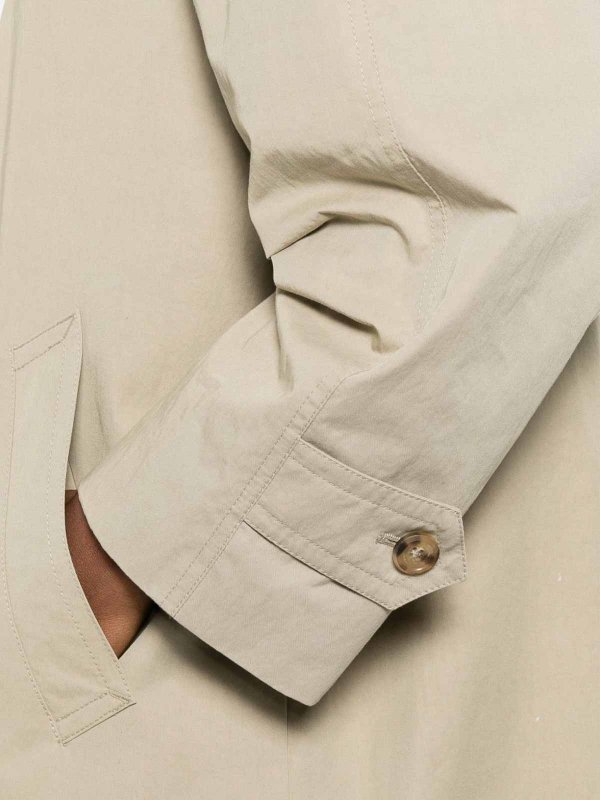 The Best Shops DUNST: cappotti al ginocchio - Cappotto in misto cotone