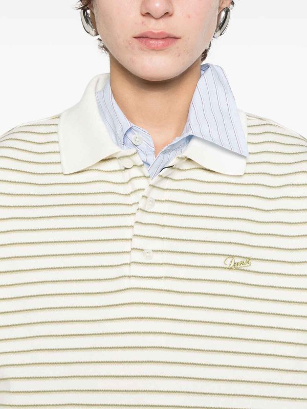 Polo in cotone a righe Replica 
online: DUNST