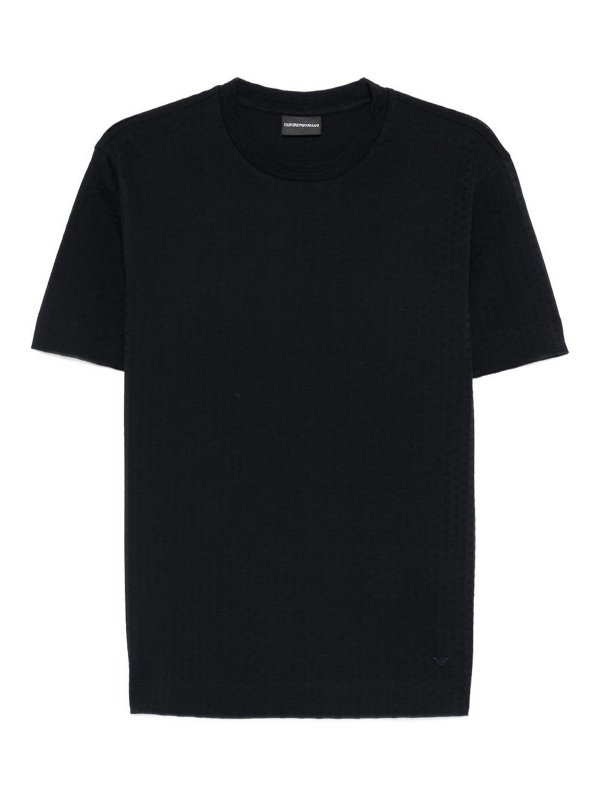 EMPORIO ARMANI: t-shirt - T-shirt in cotone con logo