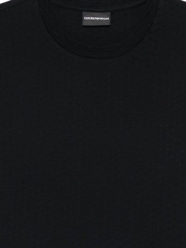 EMPORIO ARMANI: t-shirt online - T-shirt in cotone con logo