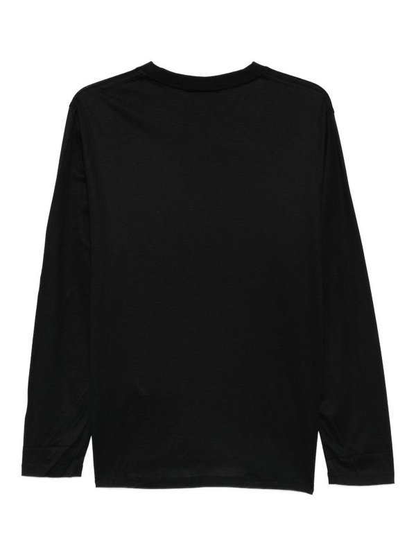 EMPORIO ARMANI: t-shirts online - Cotton Blend T-Shirt