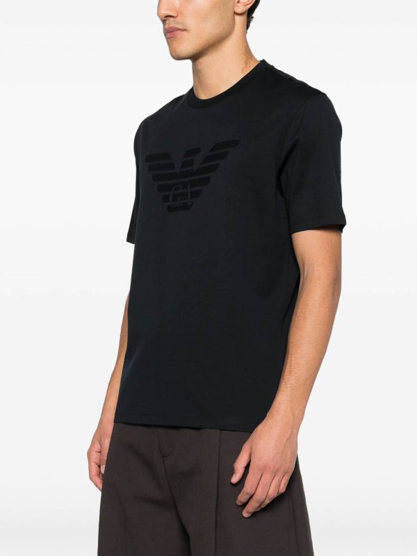 EMPORIO ARMANI buy online Tシャツ - ブルー