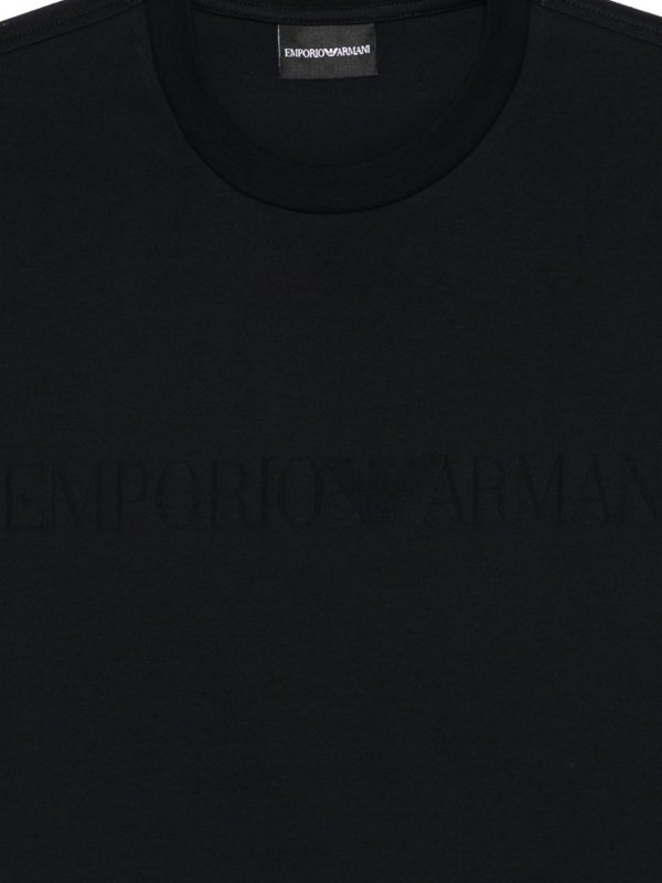 The Best Shops EMPORIO ARMANI: T-shirts - T-Shirt - Blau