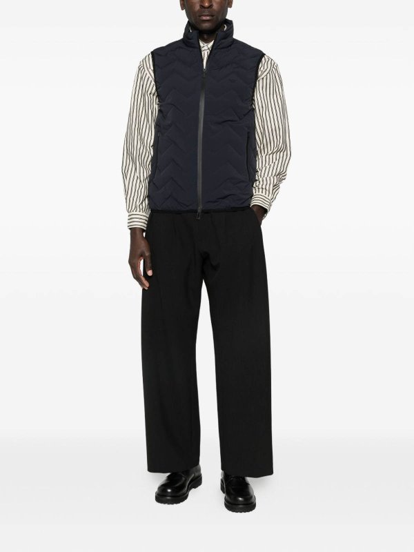 EMPORIO ARMANI buy online ダウンジャケット - ブルー