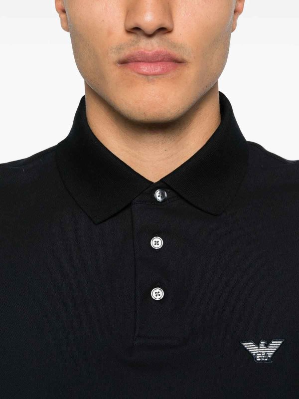 The Best Shops EMPORIO ARMANI: ポロシャツ - ポロシャツ - ブルー