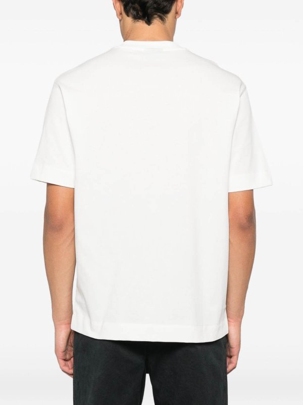 EMPORIO ARMANI: t-shirt online - T-shirt in cotone con logo