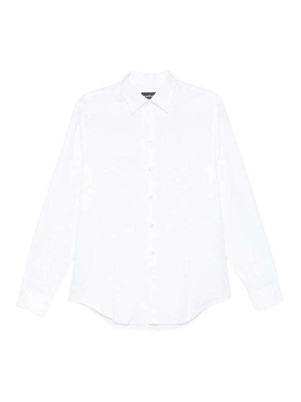 EMPORIO ARMANI: シャツ - シャツ - 白