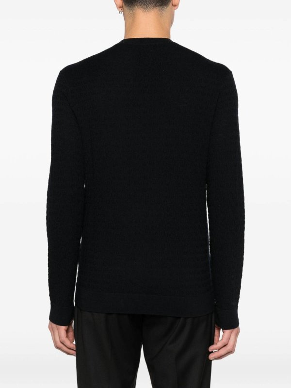 EMPORIO ARMANI buy online クルーネック - ブルー