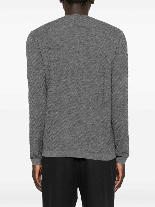 EMPORIO ARMANI buy online クルーネック - グレー