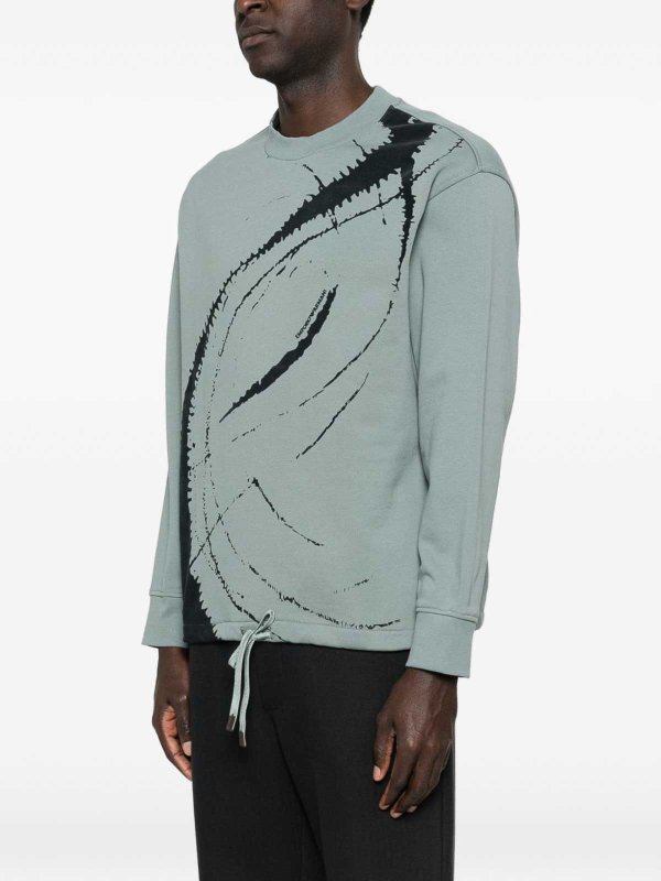 EMPORIO ARMANI buy online クルーネック - ブルー