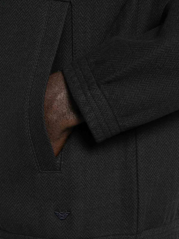 スウェットシャツ/セーター - ブルー shop online: EMPORIO ARMANI