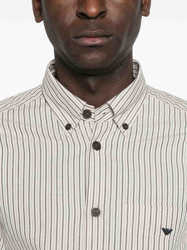 EMPORIO ARMANI: シャツ online - シャツ - ベージュ