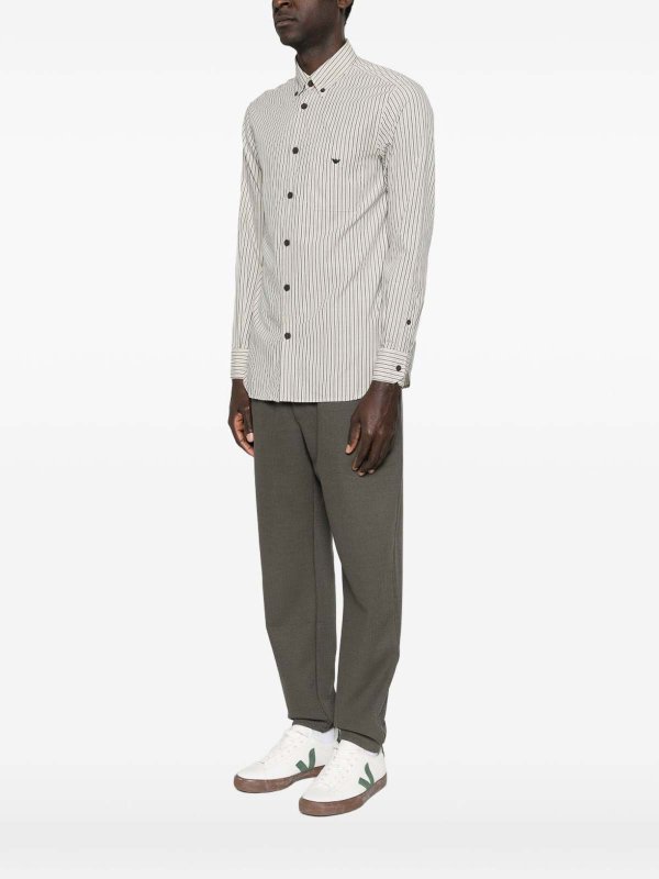 EMPORIO ARMANI buy online シャツ - ベージュ