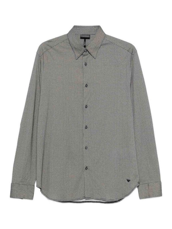 EMPORIO ARMANI: shirts - Cotton Blend Shirt